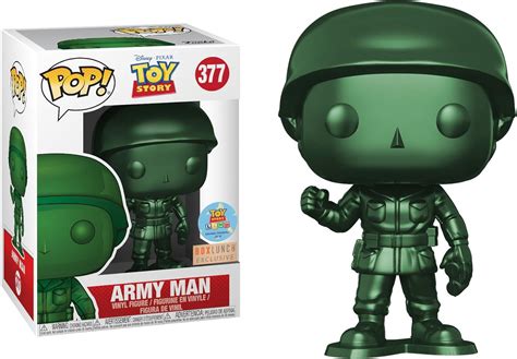 box lunch metallic army man funko|Funko Pop! Movies: Pixar .